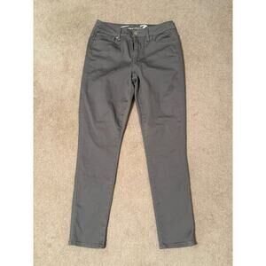 Seven 7 Gray High Rise Skinny Jeans, Size 6